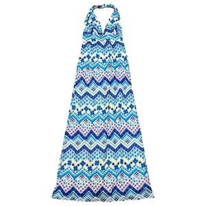 Vintage 60’s High Tide Psychedelic Flower Power Halter Maxi Dress